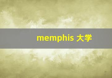 memphis 大学